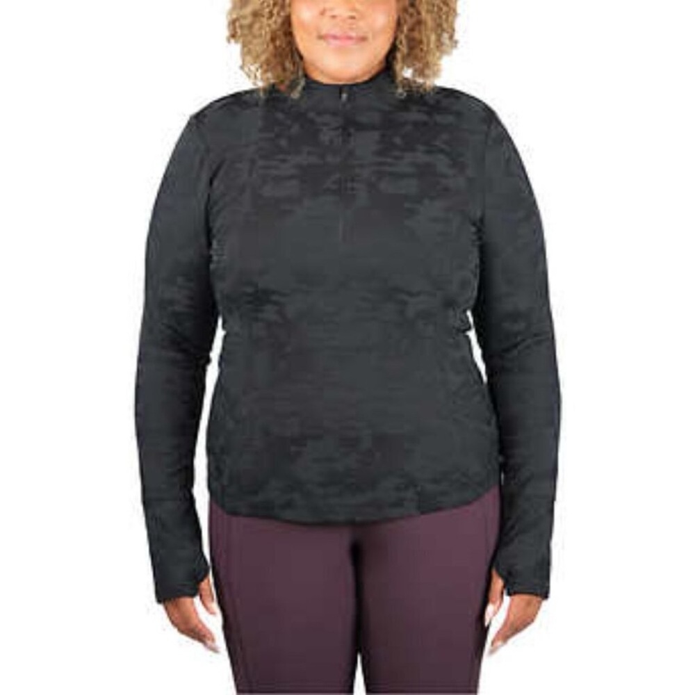 XXL: 🖤 Spyder 1/4 Zip Active Wear Long Sleeve Shirt